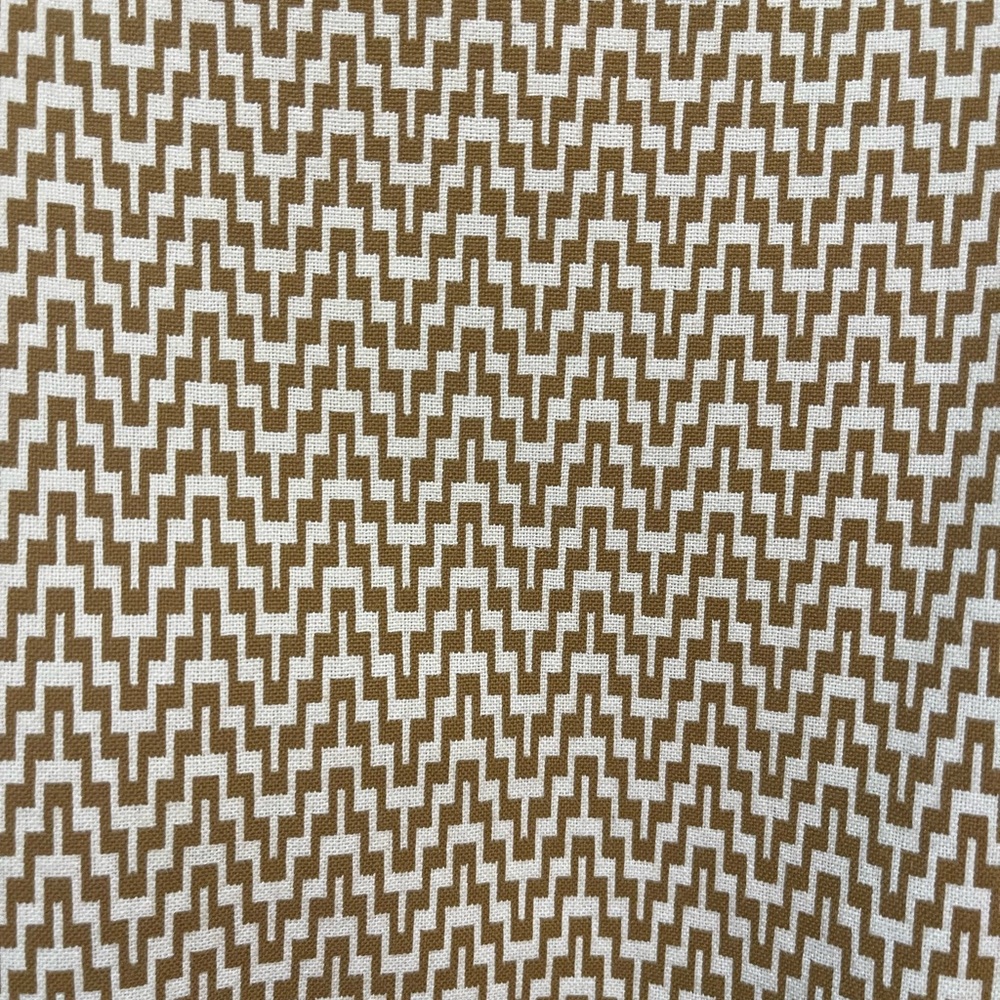 Michael Kors Tan and White A-Line Skirt - Size 4 - Picture 3 of 11